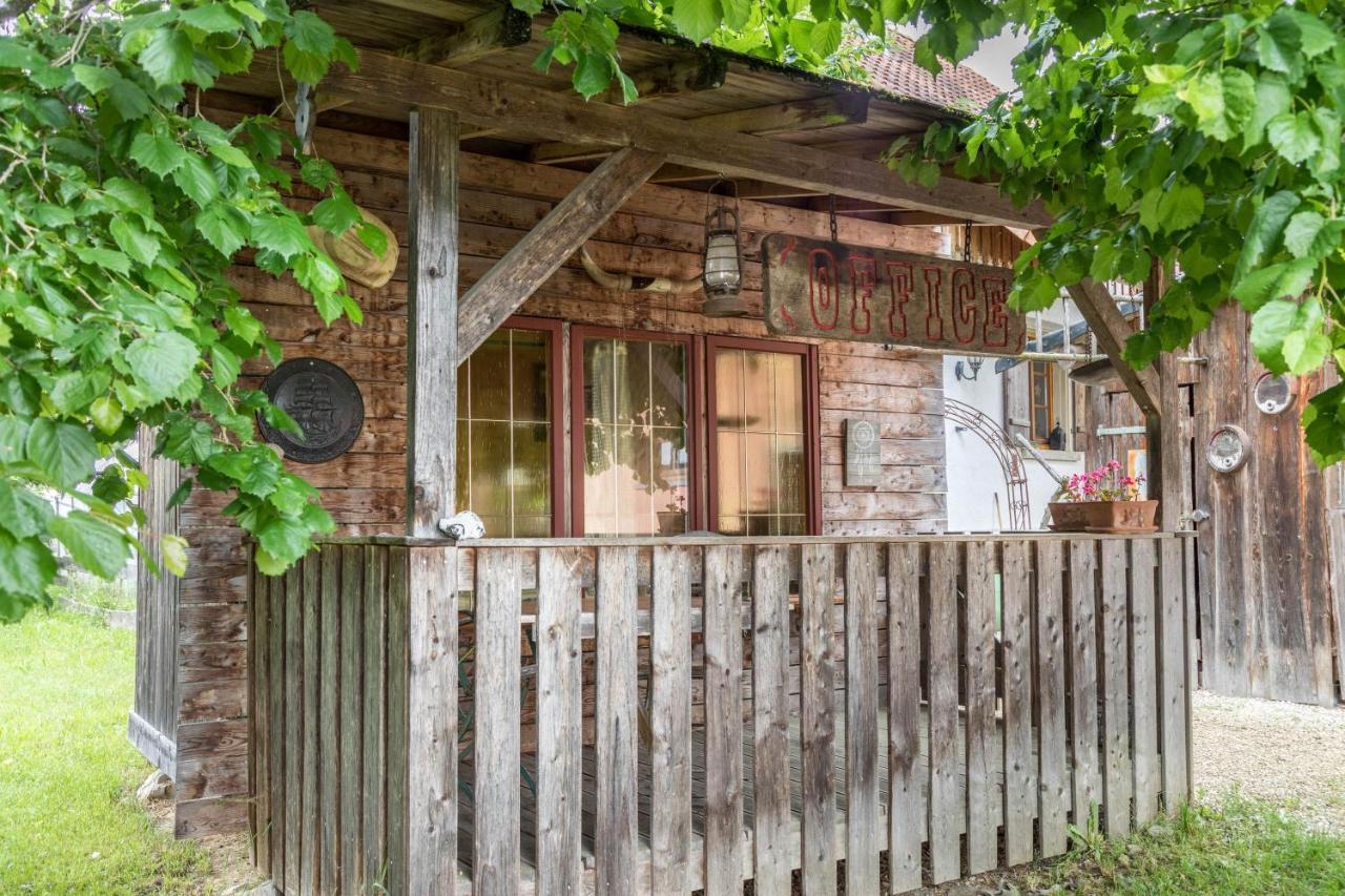 Ferienwohnung Tipihof Sauldorf ภายนอก รูปภาพ