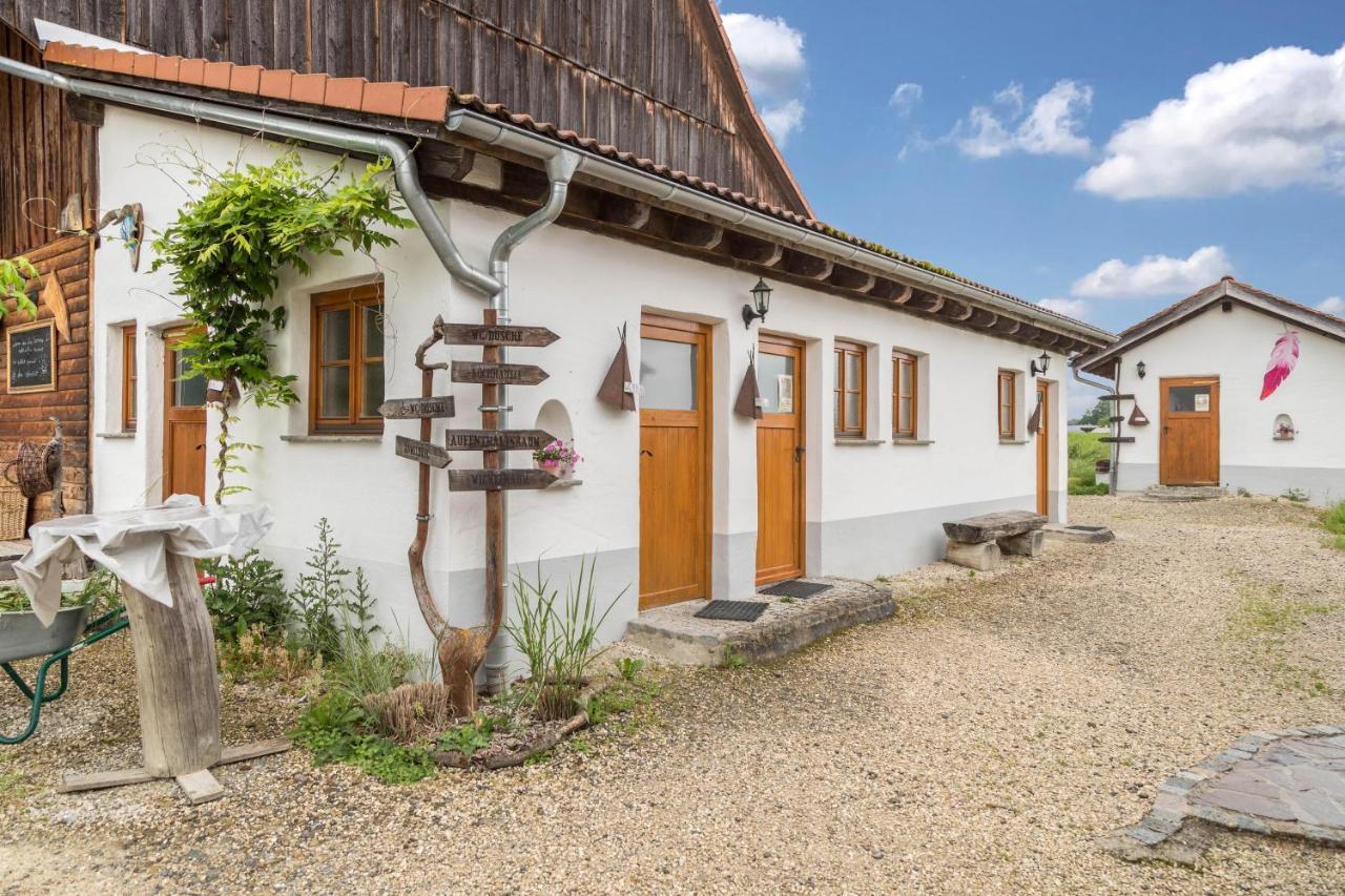 Ferienwohnung Tipihof Sauldorf ภายนอก รูปภาพ